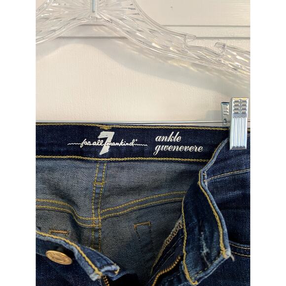 7 For All Mankind Women's Skinny Jeans - Picture 3 of 6